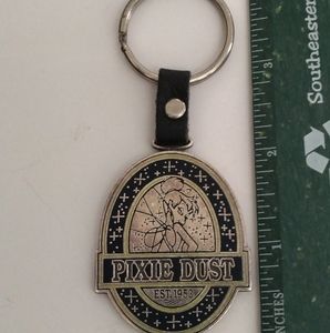 Vintage Disney Tinkerbell "Pixie Dust" Keychain
